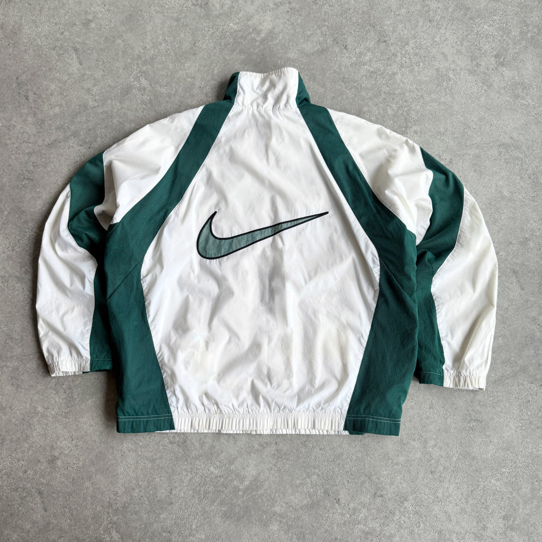 Lightweight waterproof jacket with embroidered swoosh NK Air from the 90s