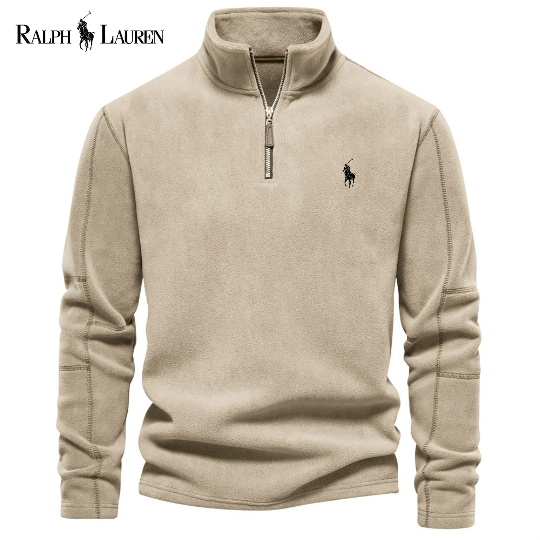 Half-Zip Fleece Sweatshirt – Long Sleeve