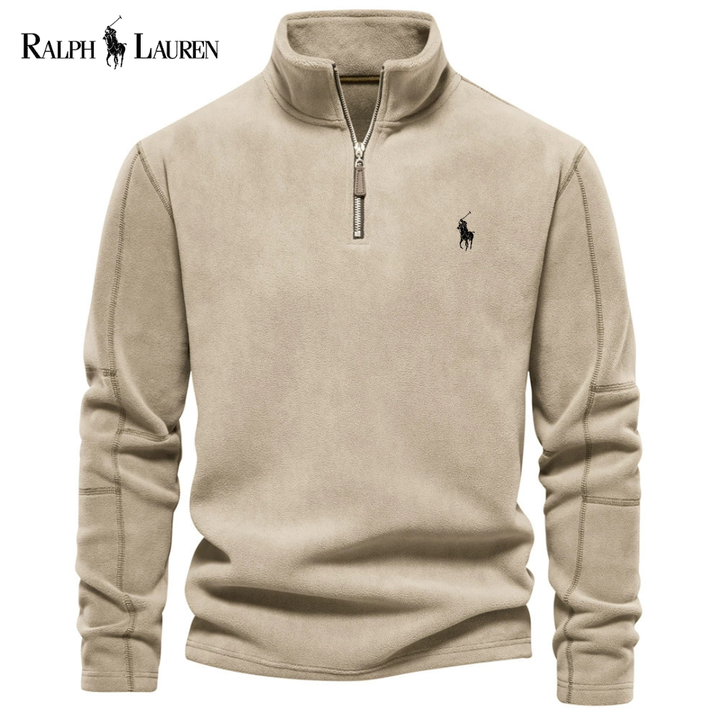 Half-Zip Fleece Sweatshirt – Long Sleeve
