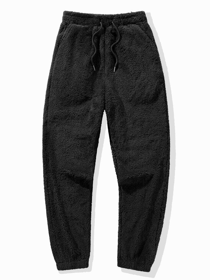 Basic Teddy Hoodie & Teddy Jogger Trousers