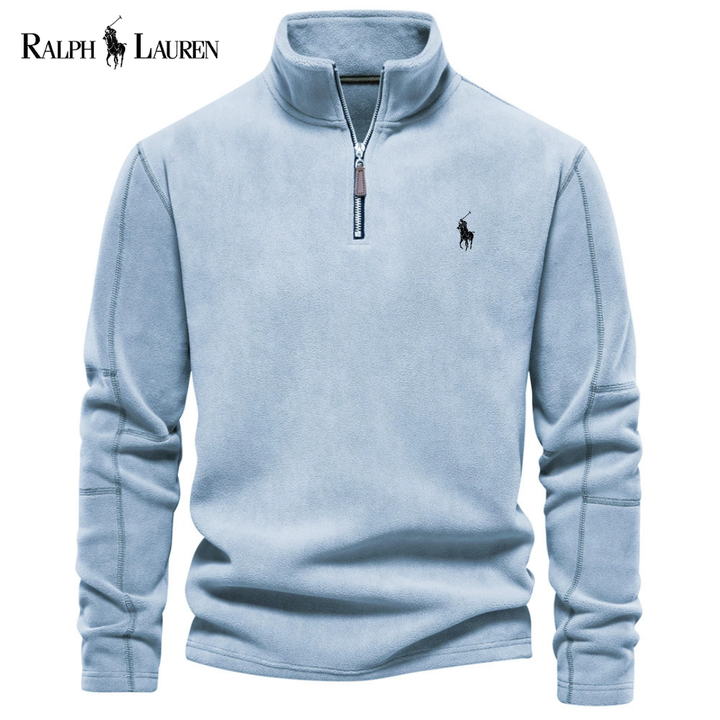 Half-Zip Fleece Sweatshirt – Long Sleeve