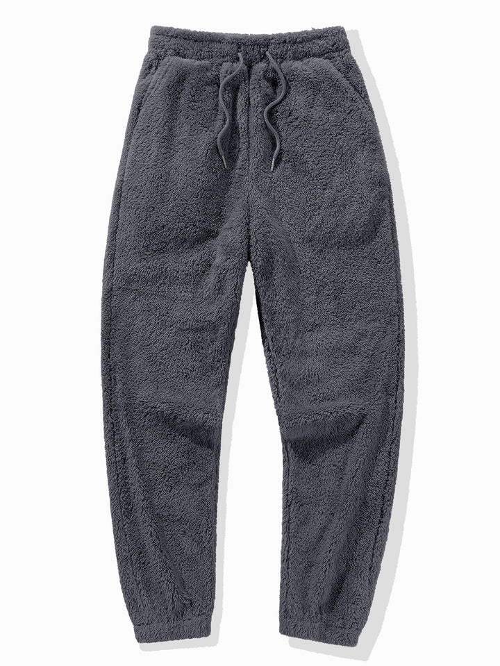 Basic Teddy Hoodie & Teddy Jogger Trousers