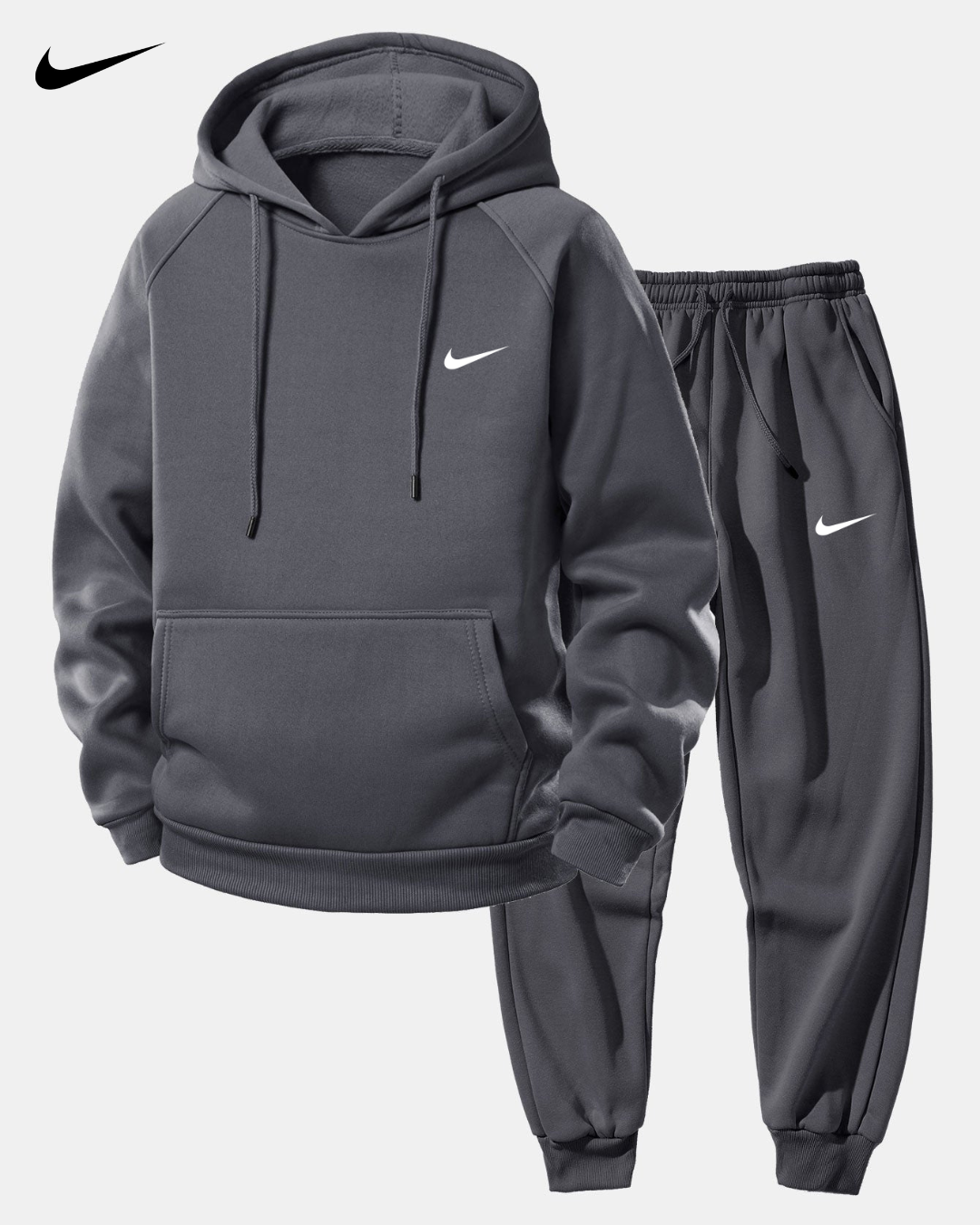 Basic Raglan Sweatshirts and Jogger Trousers
