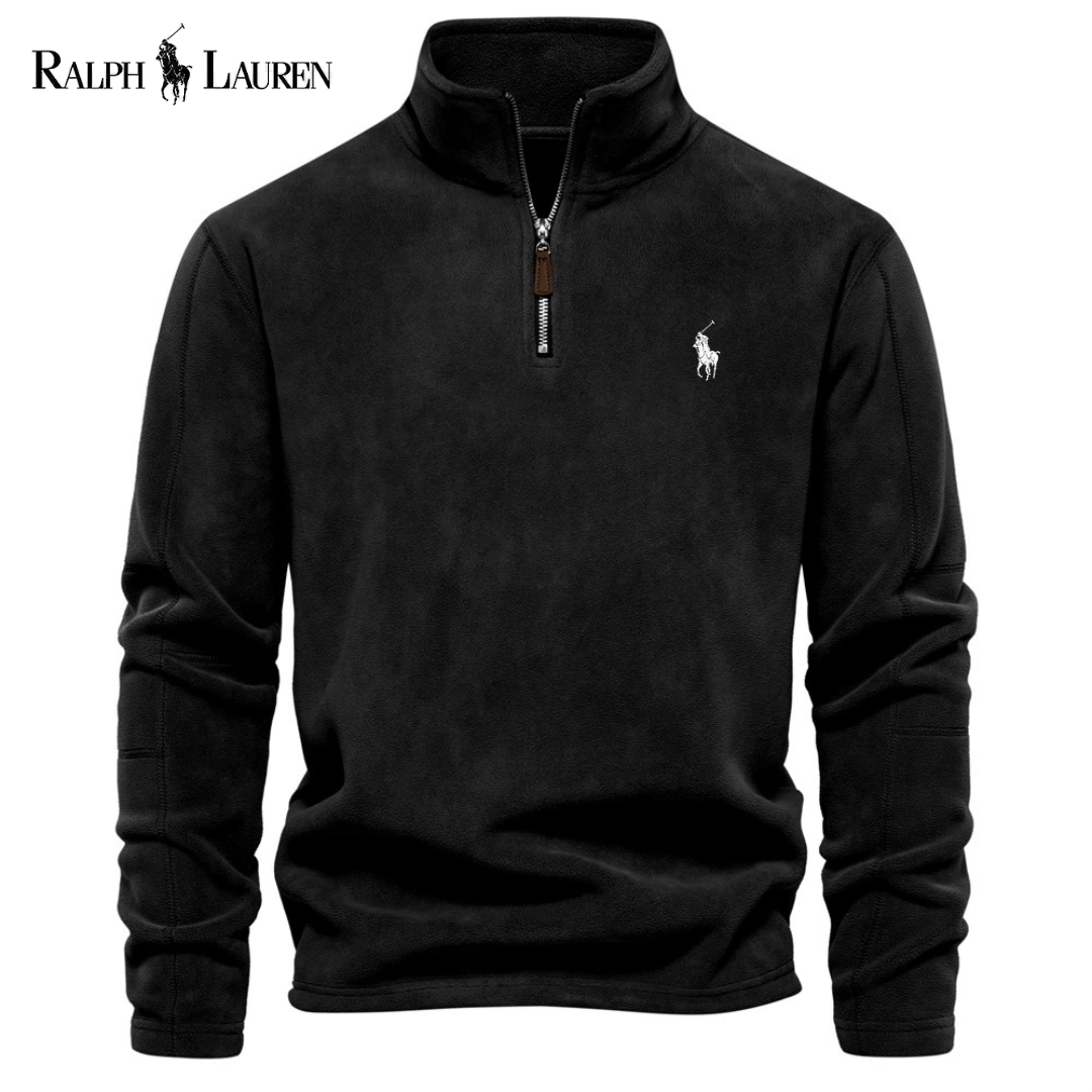 Half-Zip Fleece Sweatshirt – Long Sleeve