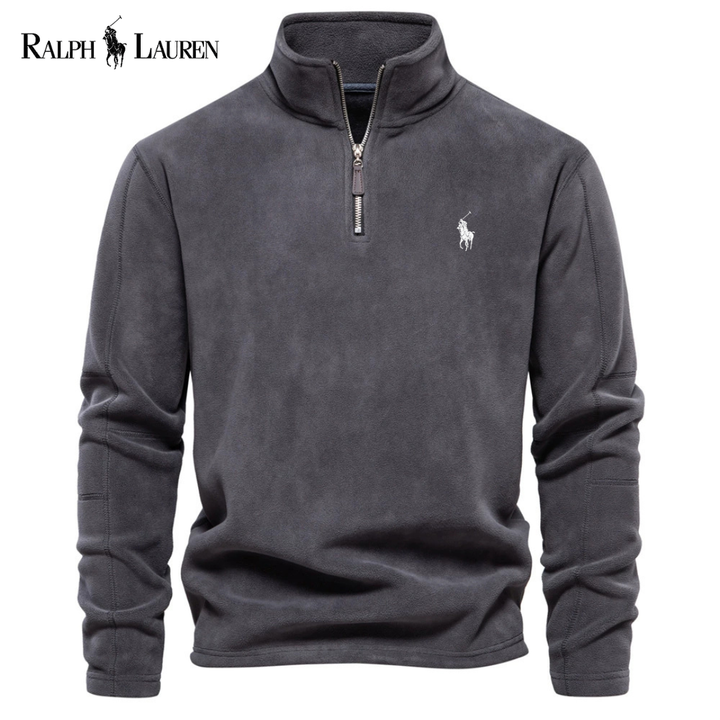 Half-Zip Fleece Sweatshirt – Long Sleeve