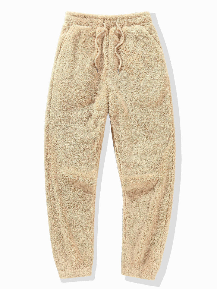 Basic Teddy Hoodie & Teddy Jogger Trousers