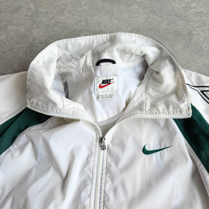Lightweight waterproof jacket with embroidered swoosh NK Air from the 90s