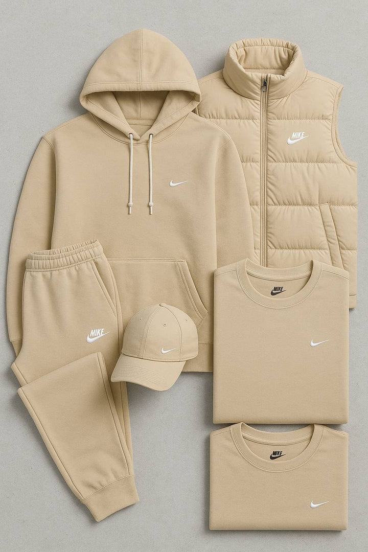 Nk™ Complete Set – Hoodie, Trousers, Puffer Jacket & T-shirt
