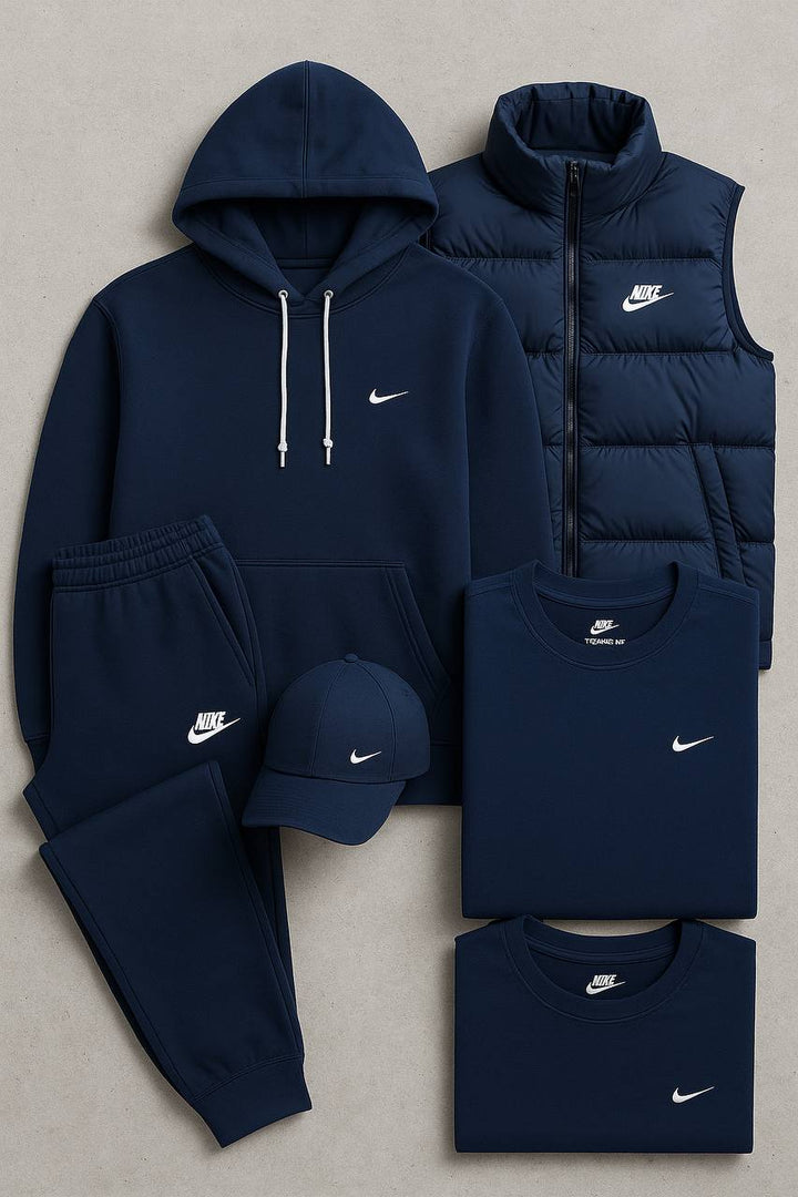 Nk™ Complete Set – Hoodie, Trousers, Puffer Jacket & T-shirt