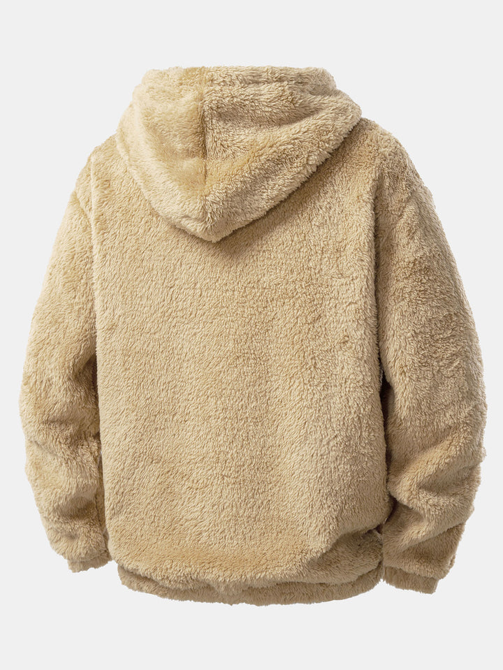 Basic Teddy Hoodie & Teddy Jogger Trousers