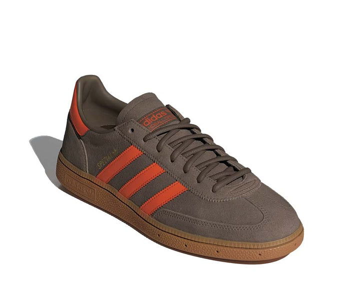 Brown cargo handball shoes