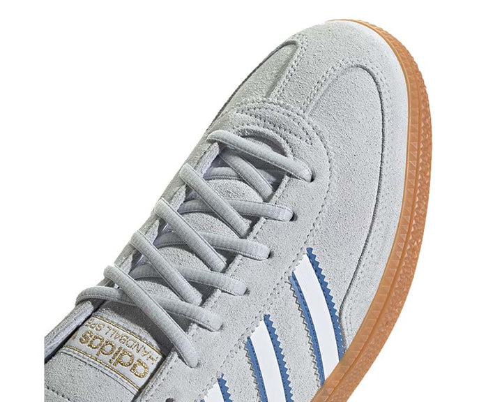 White Handball Shoes in Light Blue