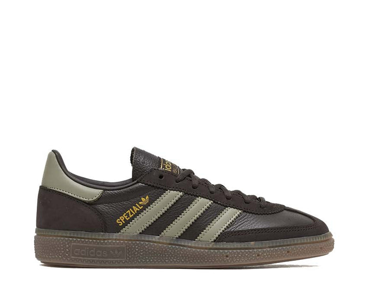 Sports shoes for handball in aurora coffee colour