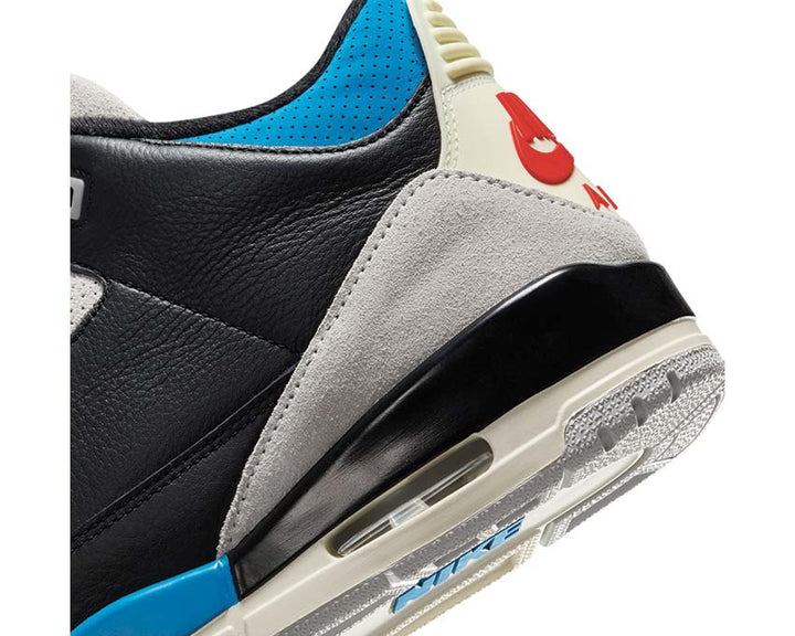 Retro leather sneakers with exclusive details