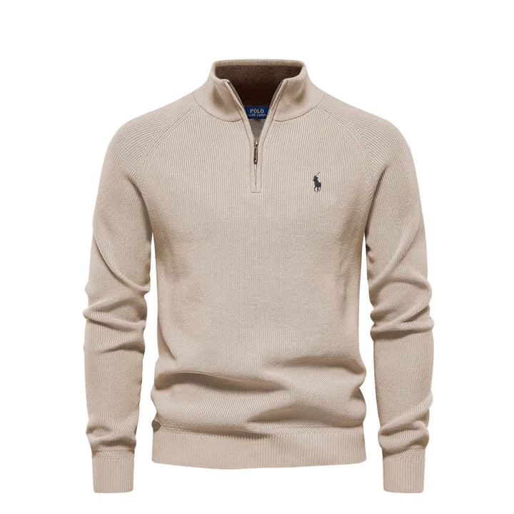 RL | Sweater with Half-Zip