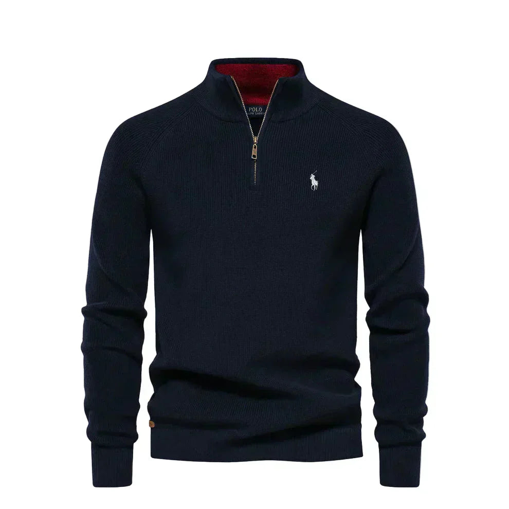 RL | Sweater with Half-Zip