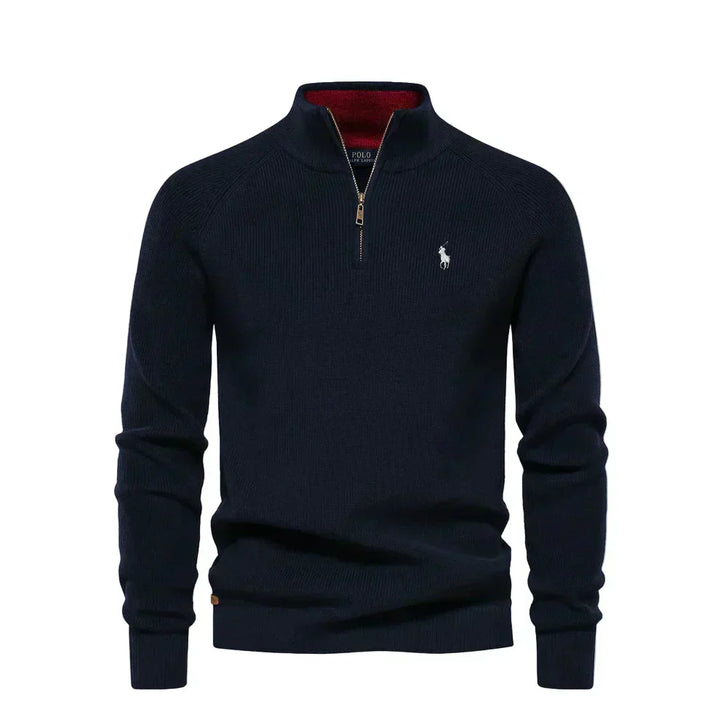 RL | Sweater with Half-Zip