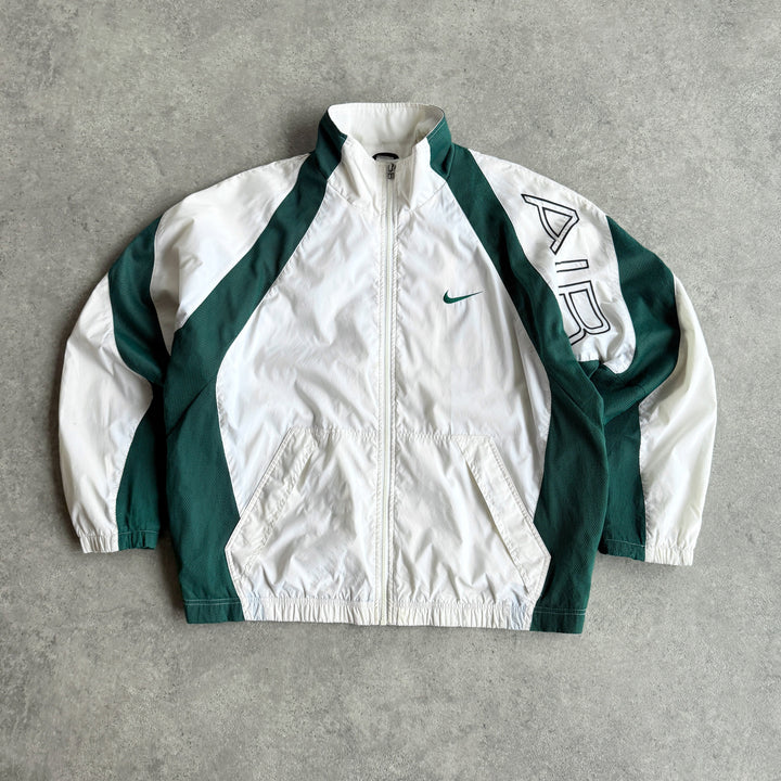 Lightweight waterproof jacket with embroidered swoosh NK Air from the 90s