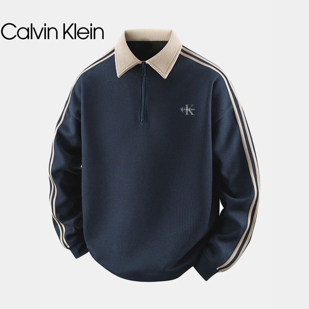 CK™ Sweater with Contrast Zip