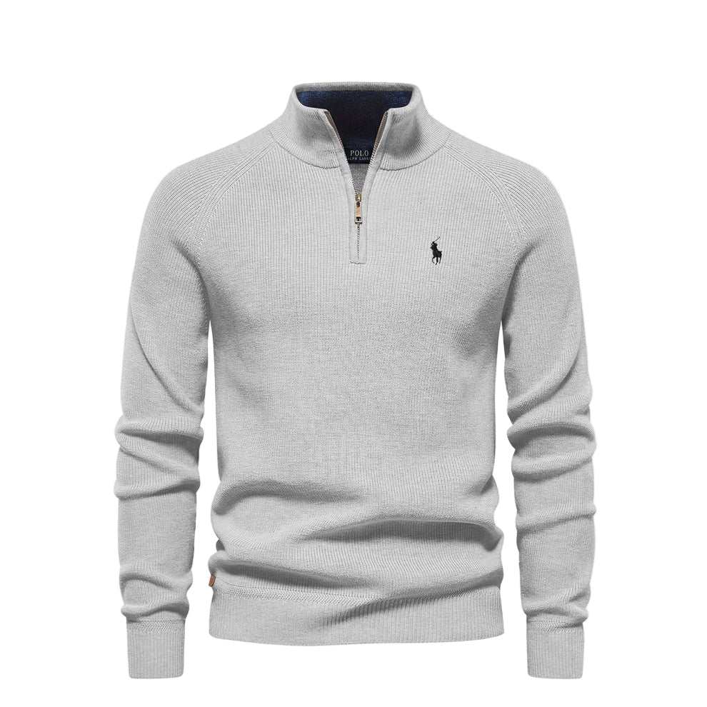 RL | Sweater with Half-Zip
