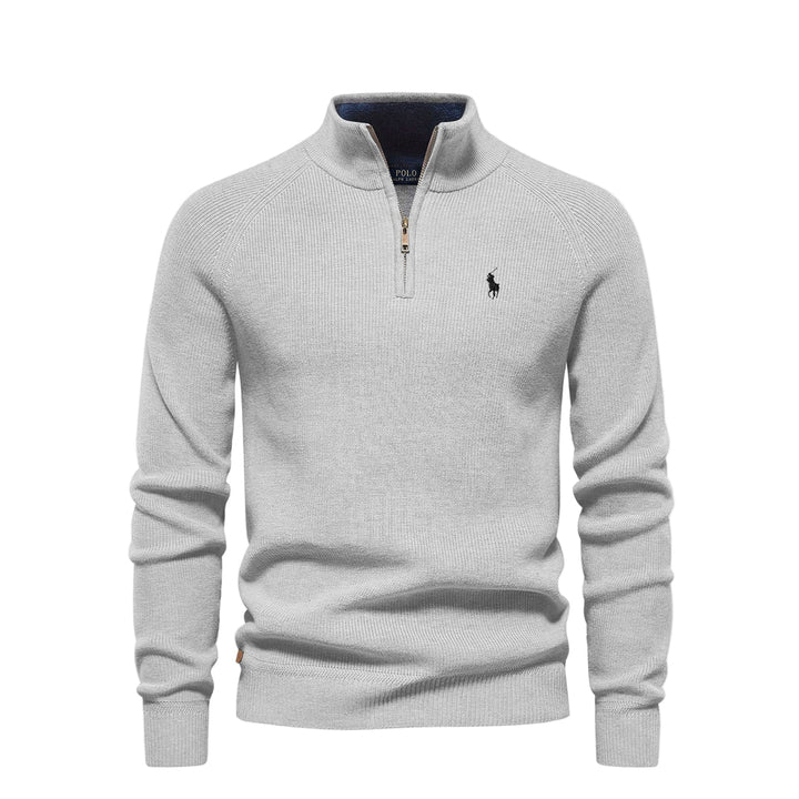 RL | Sweater with Half-Zip