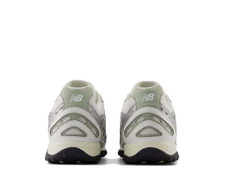 Leather and textile sneakers with a snake-inspired design.