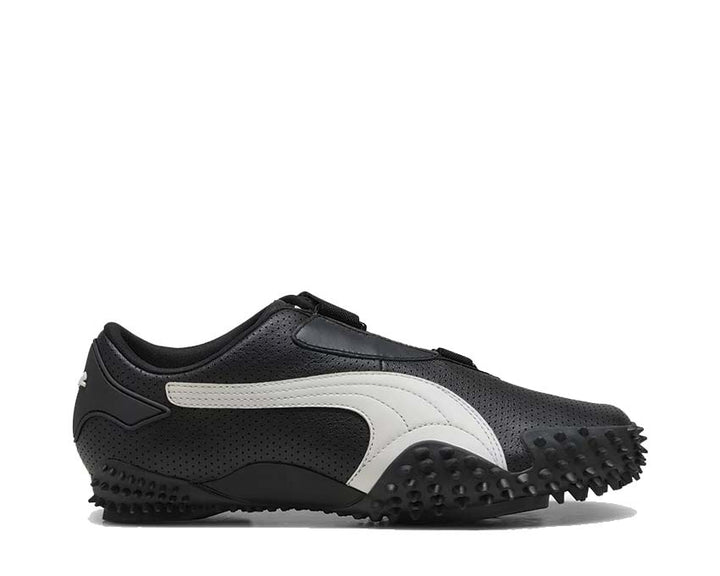 Black sports shoe with Velcro fastening and flexible sole