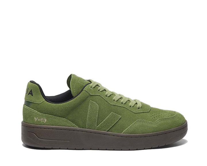 Military Green Suede Shoes Model V-90