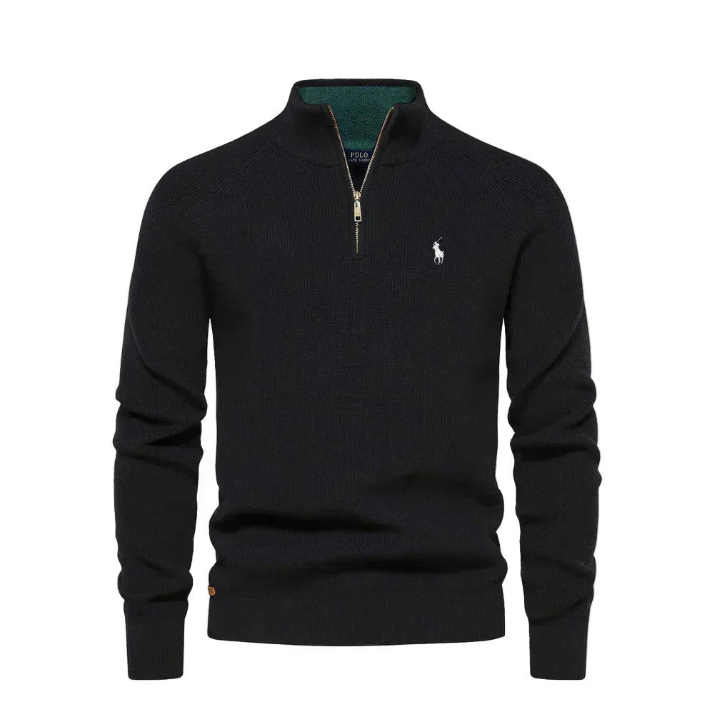 RL | Sweater with Half-Zip