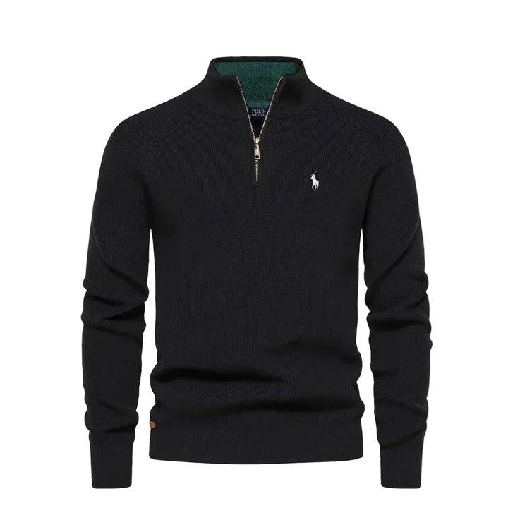 RL | Sweater with Half-Zip