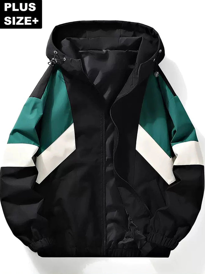 Elegant Men's Jacket with Hood