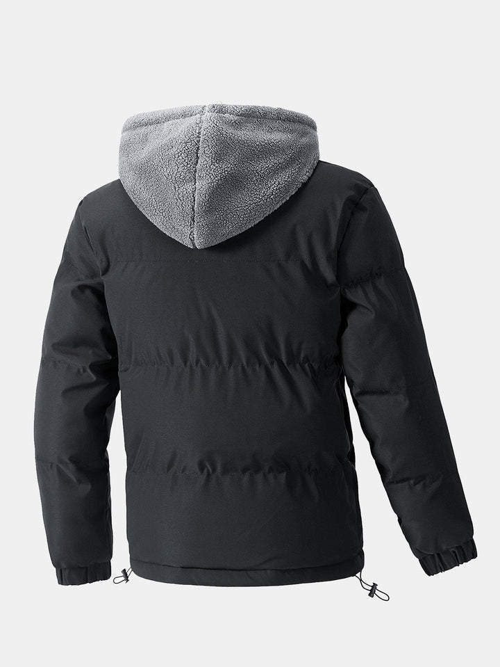 Teddy 2 in 1 Hooded Puffer Jacket