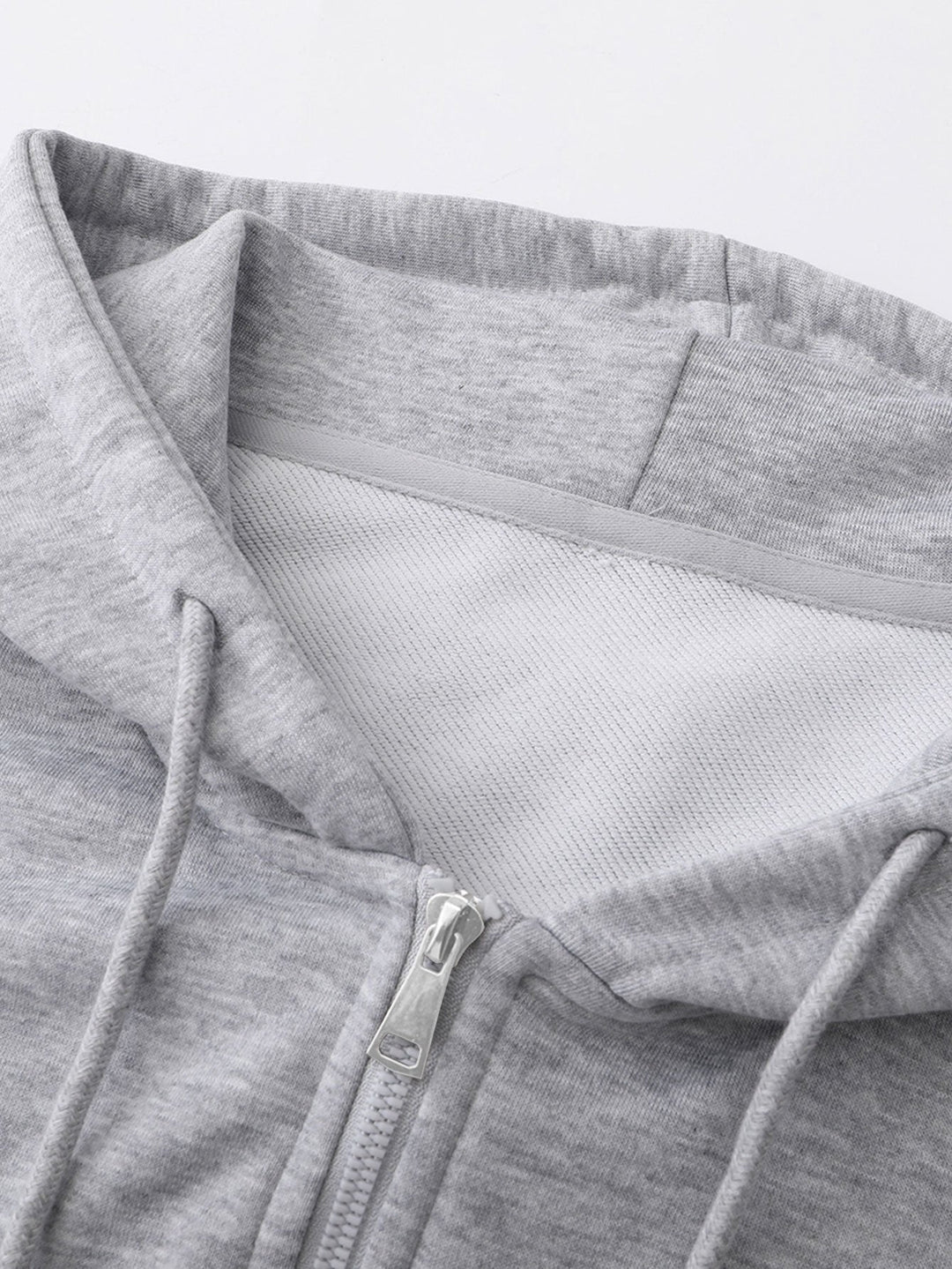 Relax Fit Zip-Up Hoodie