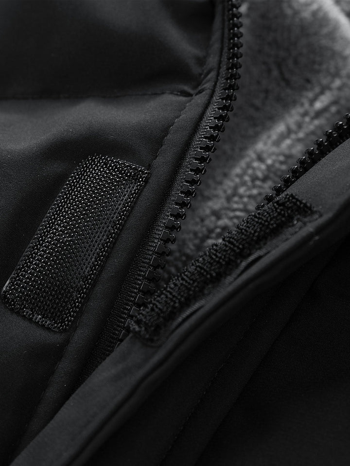 Teddy 2 in 1 Hooded Puffer Jacket