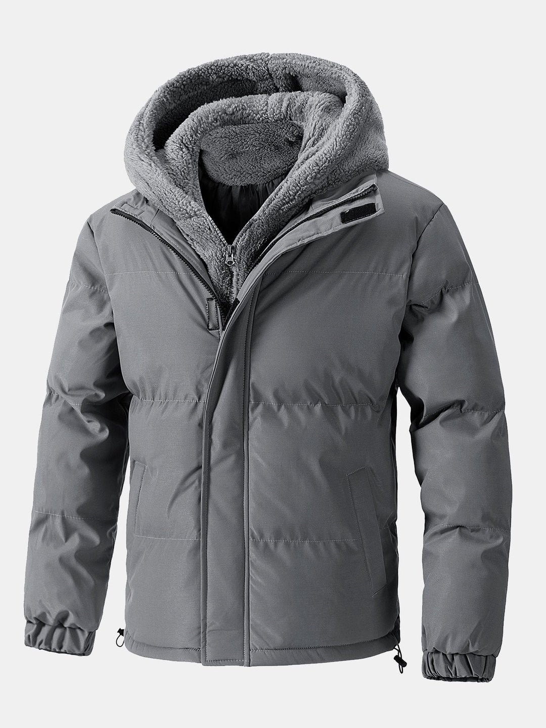Teddy 2 in 1 Hooded Puffer Jacket