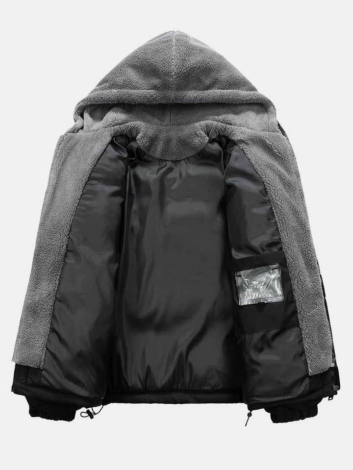Teddy 2 in 1 Hooded Puffer Jacket