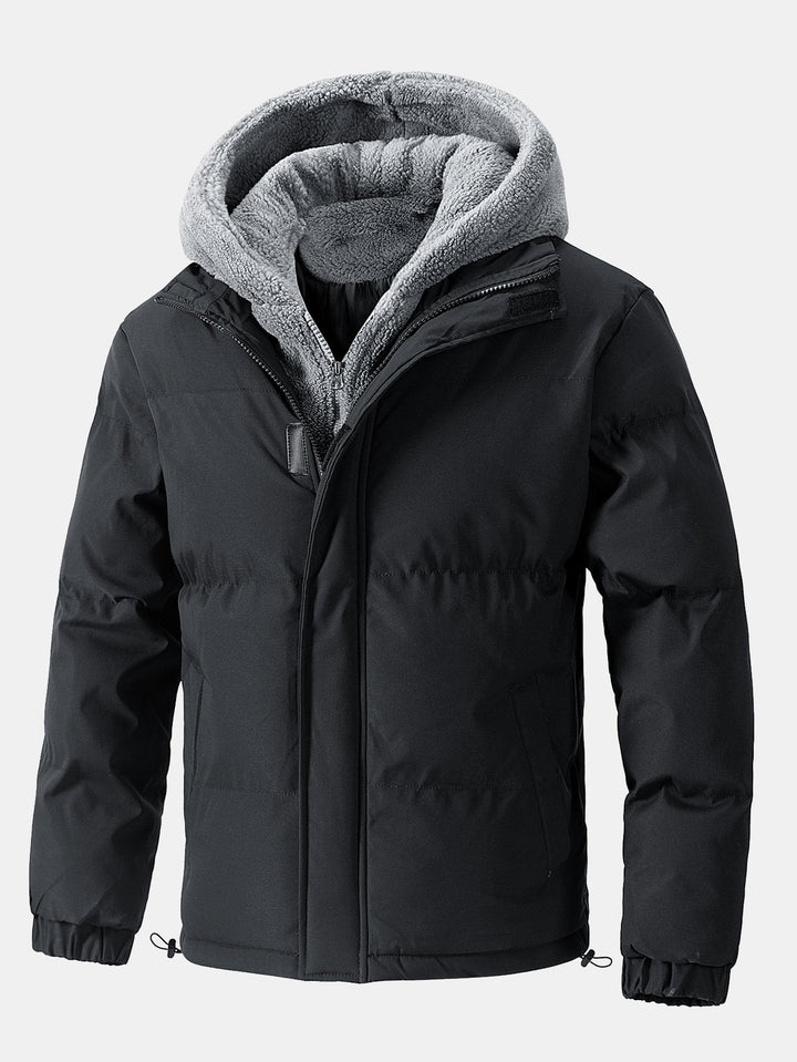 Teddy 2 in 1 Hooded Puffer Jacket