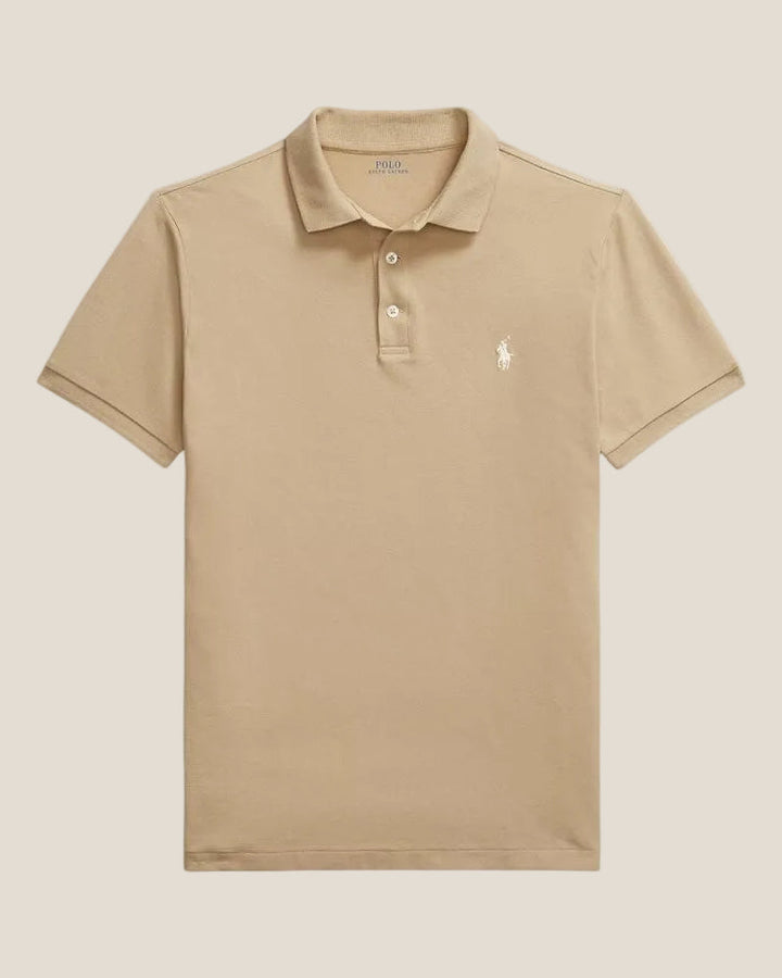 Ralph Lauren Custom Slim Fit Stretch Mesh Polo Shirt