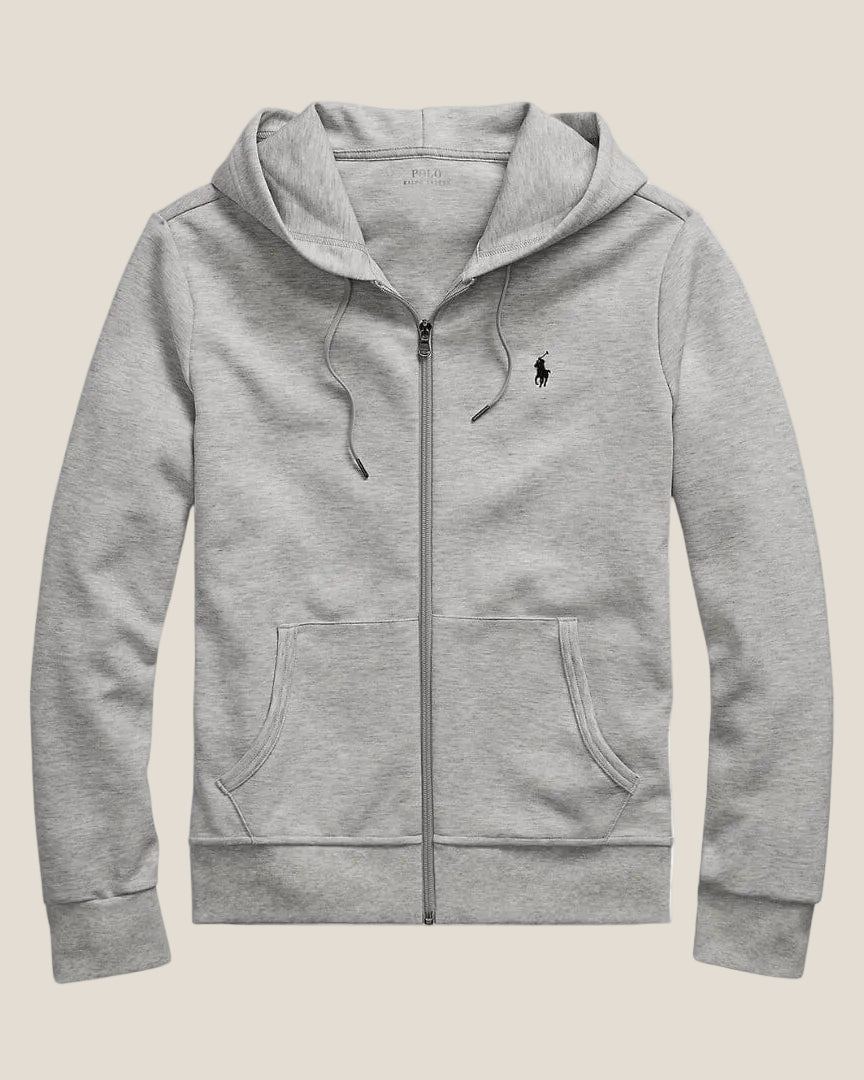 Ralph Lauren Zip-Up Hoodie in Double Knit