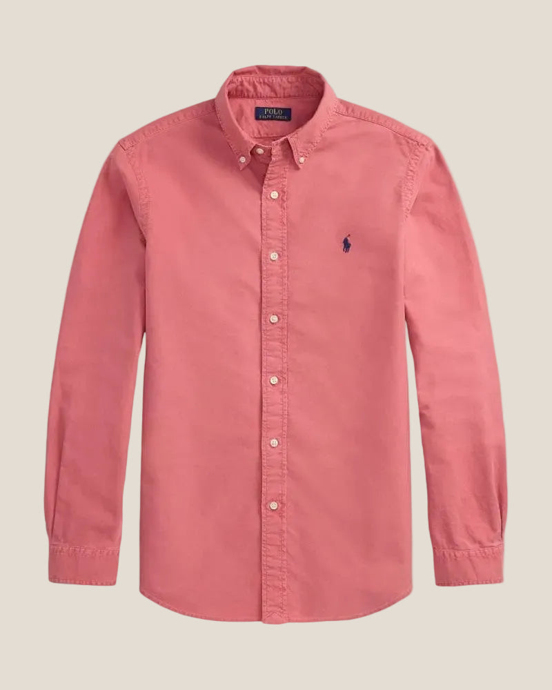 Ralph Lauren Slim Fit Oxford Shirt Garment Dyed