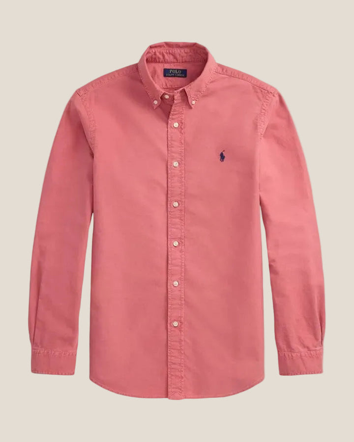 Ralph Lauren Slim Fit Oxford Shirt Garment Dyed