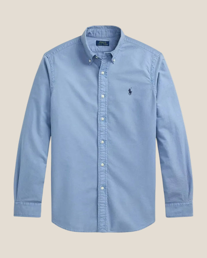 Ralph Lauren Slim Fit Oxford Shirt Garment Dyed