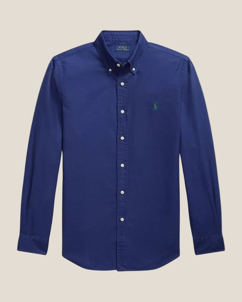 Ralph Lauren Slim Fit Oxford Shirt Garment Dyed