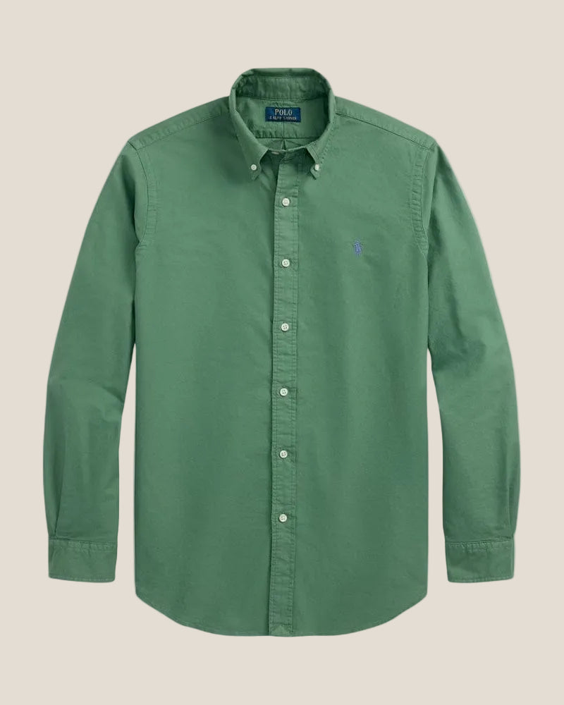 Ralph Lauren Slim Fit Oxford Shirt Garment Dyed