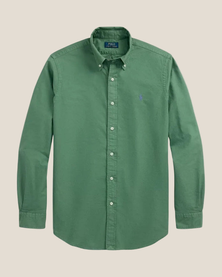 Ralph Lauren Slim Fit Oxford Shirt Garment Dyed