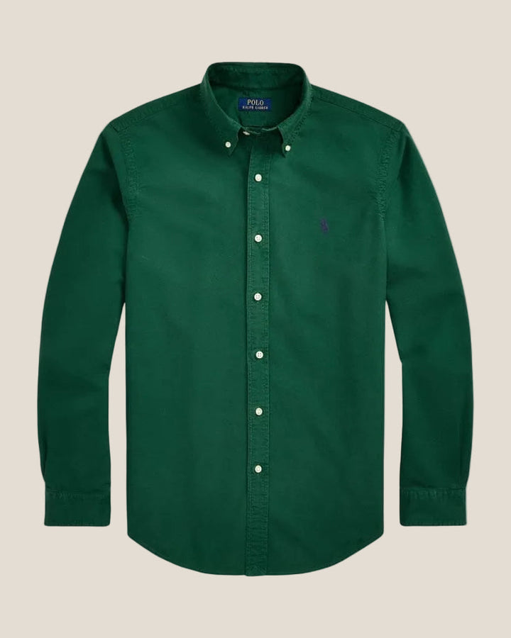 Ralph Lauren Slim Fit Oxford Shirt Garment Dyed
