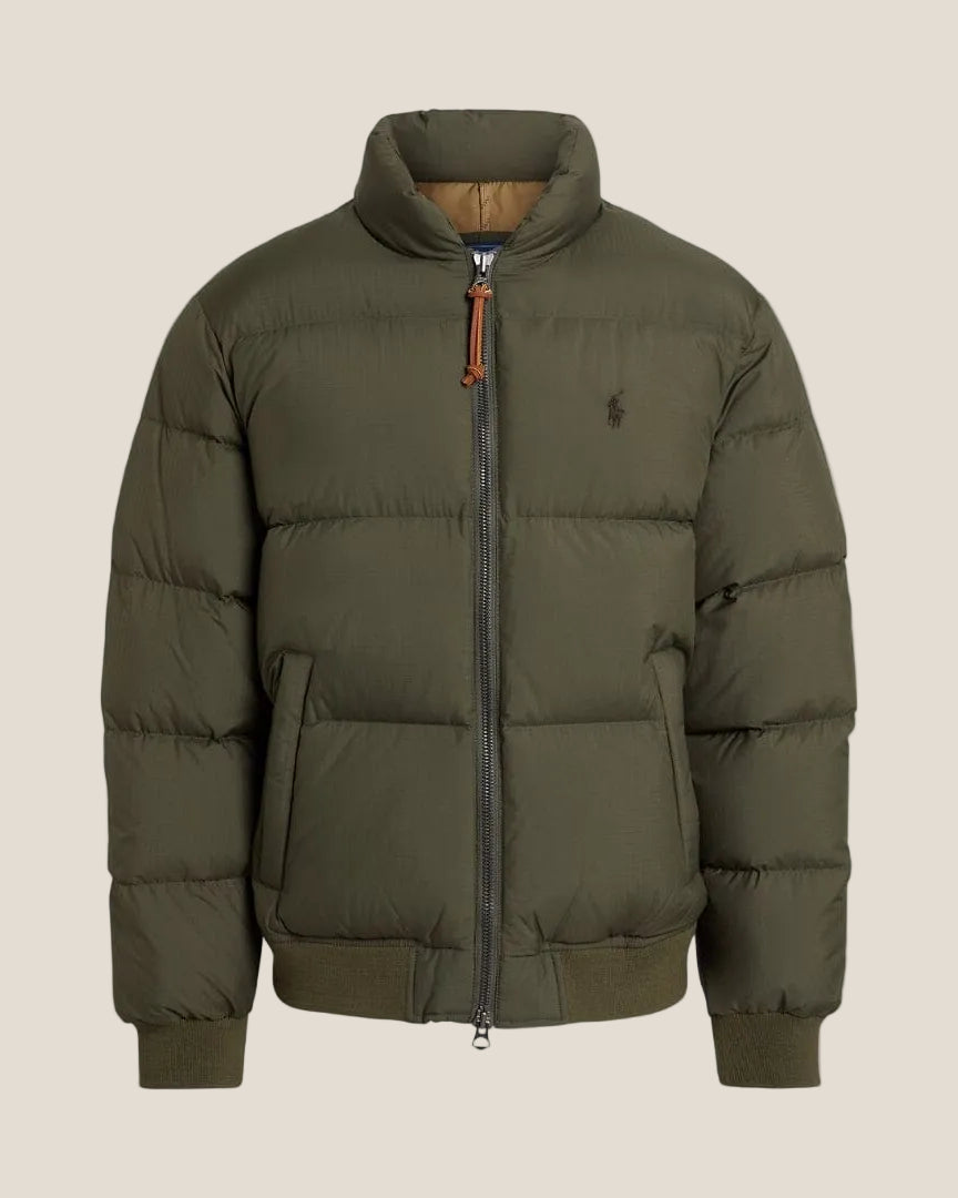 Ralph Lauren Down Jacket in Textured Ripstop