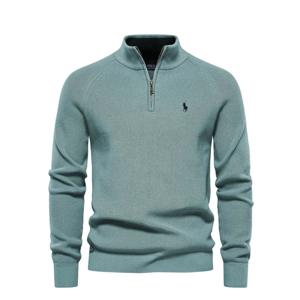 RL | Sweater with Half-Zip