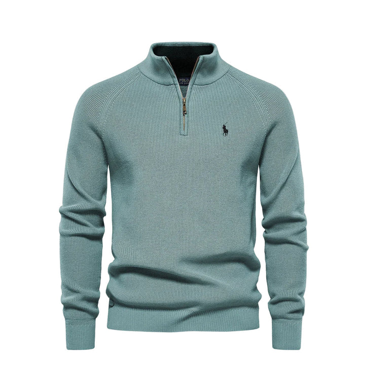 RL | Sweater with Half-Zip
